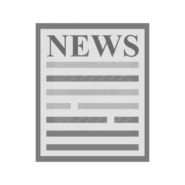 600x600 Press Release Greyscale Icon