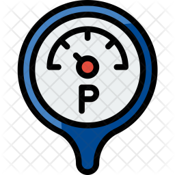 256x256 Pressure Icon Of Colored Outline Style