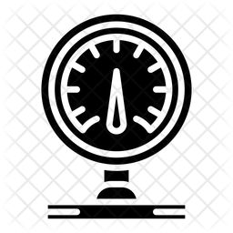 256x256 Pressure Icon Of Glyph Style