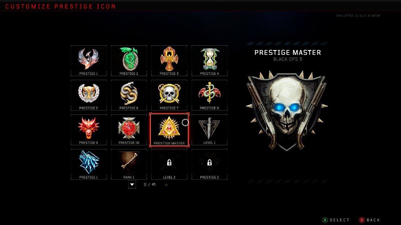 1280x720 All The New Zombie Prestige Master Icons! Cod Black Ops Zombies