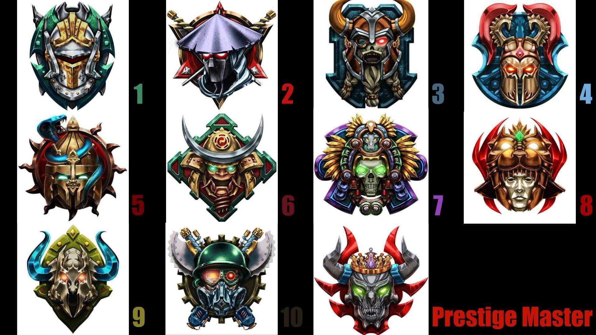 1920x1080 The Correct Order Of The Prestige Icons, The Last Image That Was
