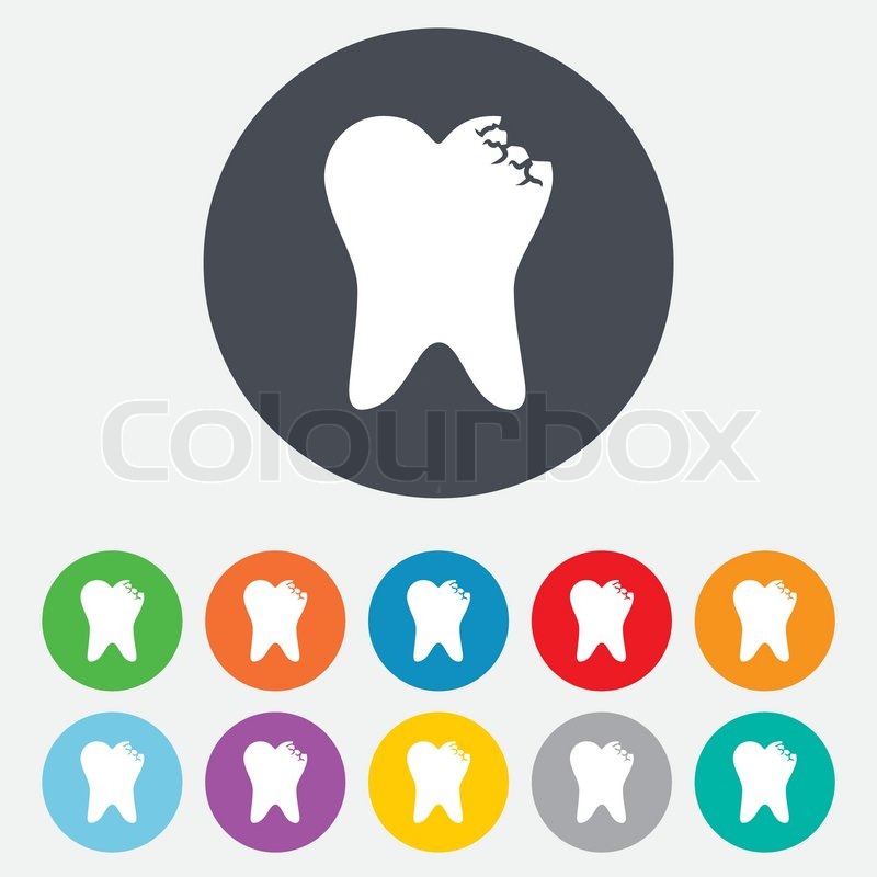 800x800 Tooth Crystal Icon Tooth Jewellery Stock Vector Colourbox