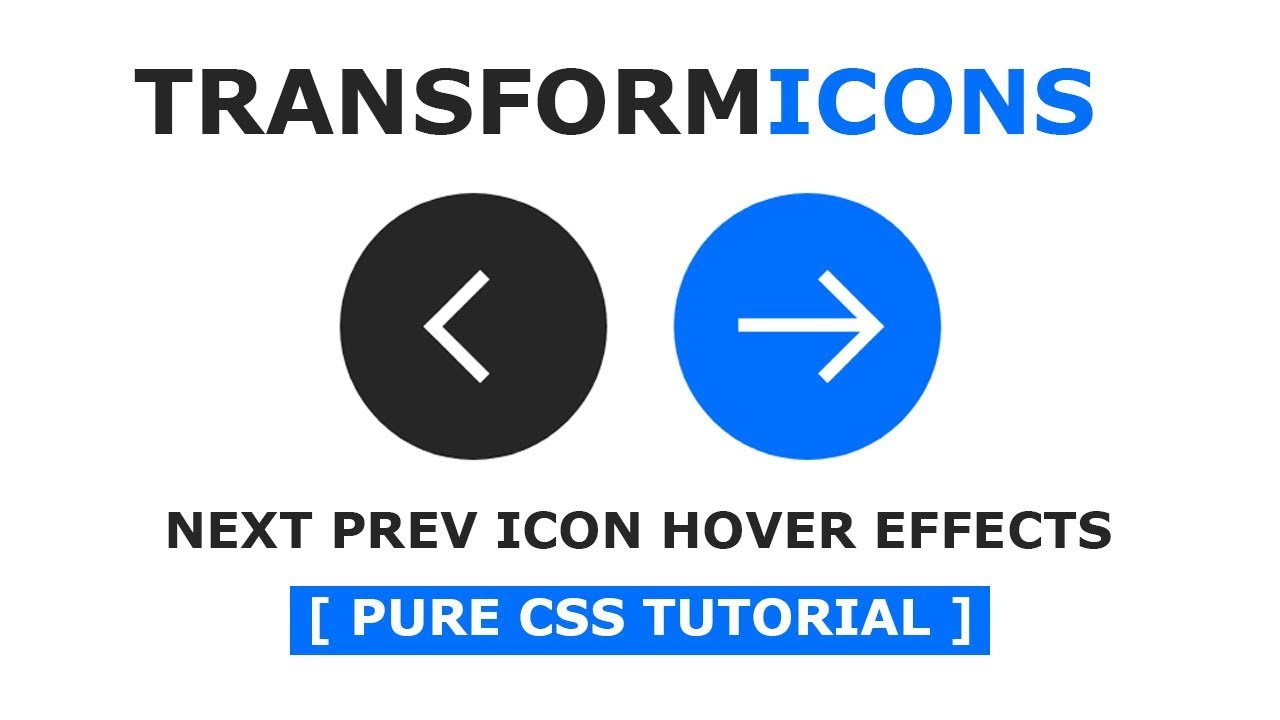 1280x720 Pure Css Next Prev Arrow Hover Effects