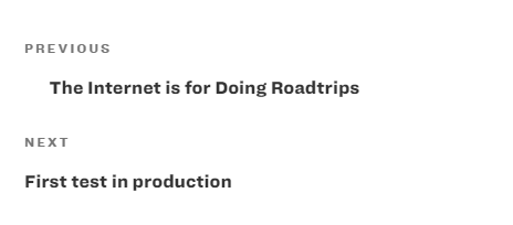 464x204 Space Retained For Missing Icon In Post Prevnext Links On Mobile