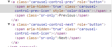 366x154 Change Arrow Colors In Ng Bootstrap Carousel