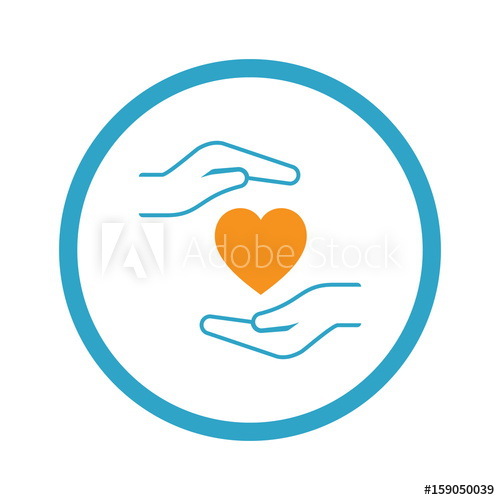 500x500 Heart Disease Prevention Icon Flat Design