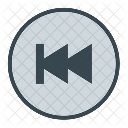 256x256 Previous Button Icon Of Rounded Style