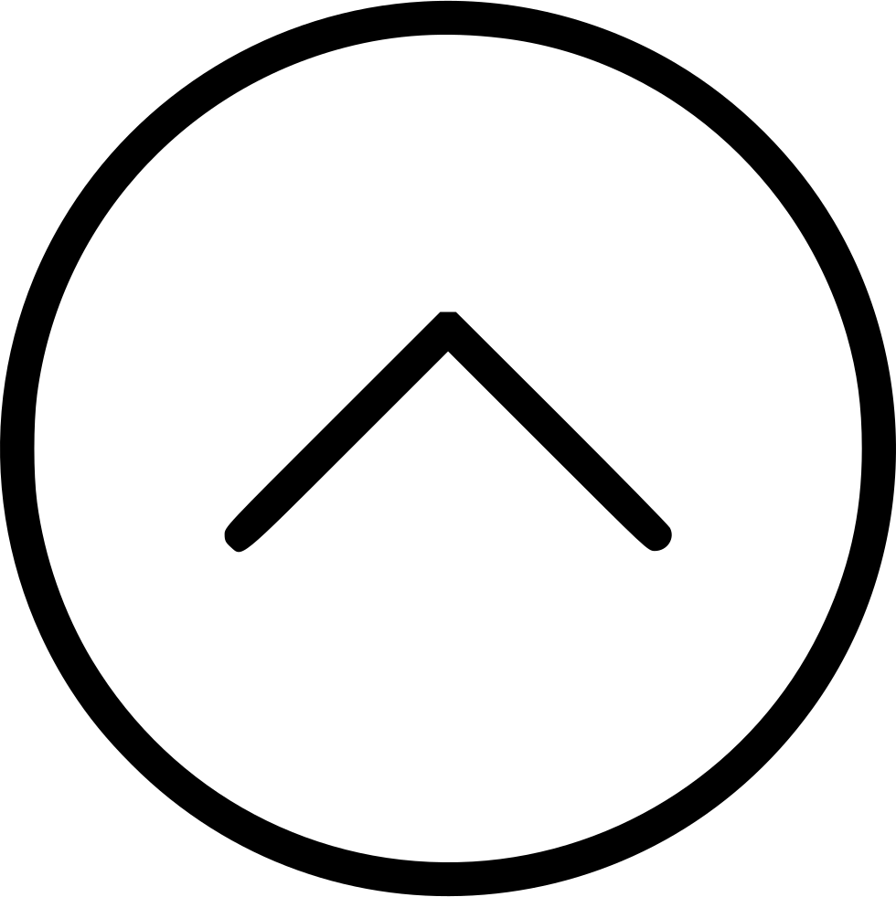 980x982 Up Arrow Prev Previous Top Home Circle Button Png Icon Free