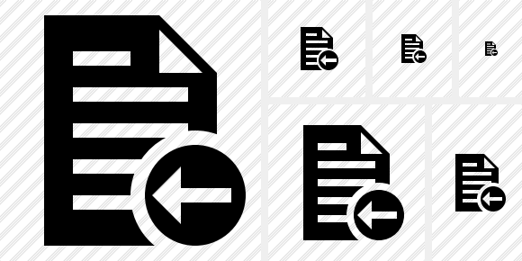 580x290 Document Icon Symbol Black Professional Stock Icon And Free Sets