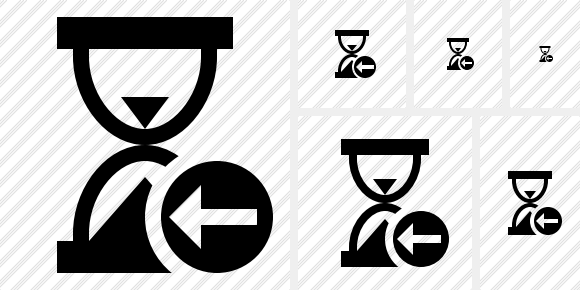 580x290 Wait Previous Icon Symbol Black Professional Stock Icon And Free