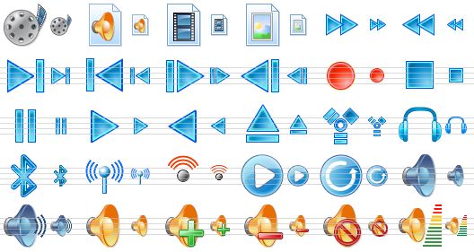 528x281 Perfect Multimedia Icon Pack