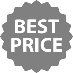256x256 Gray Best Price Badge Icon