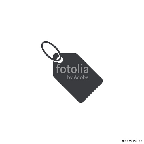 Vector Price Tag Icon Price Tag Shape Promoaction Label Blank 500x500 Vector Price Tag Icon Price Tag Shape Promoaction Label Blank