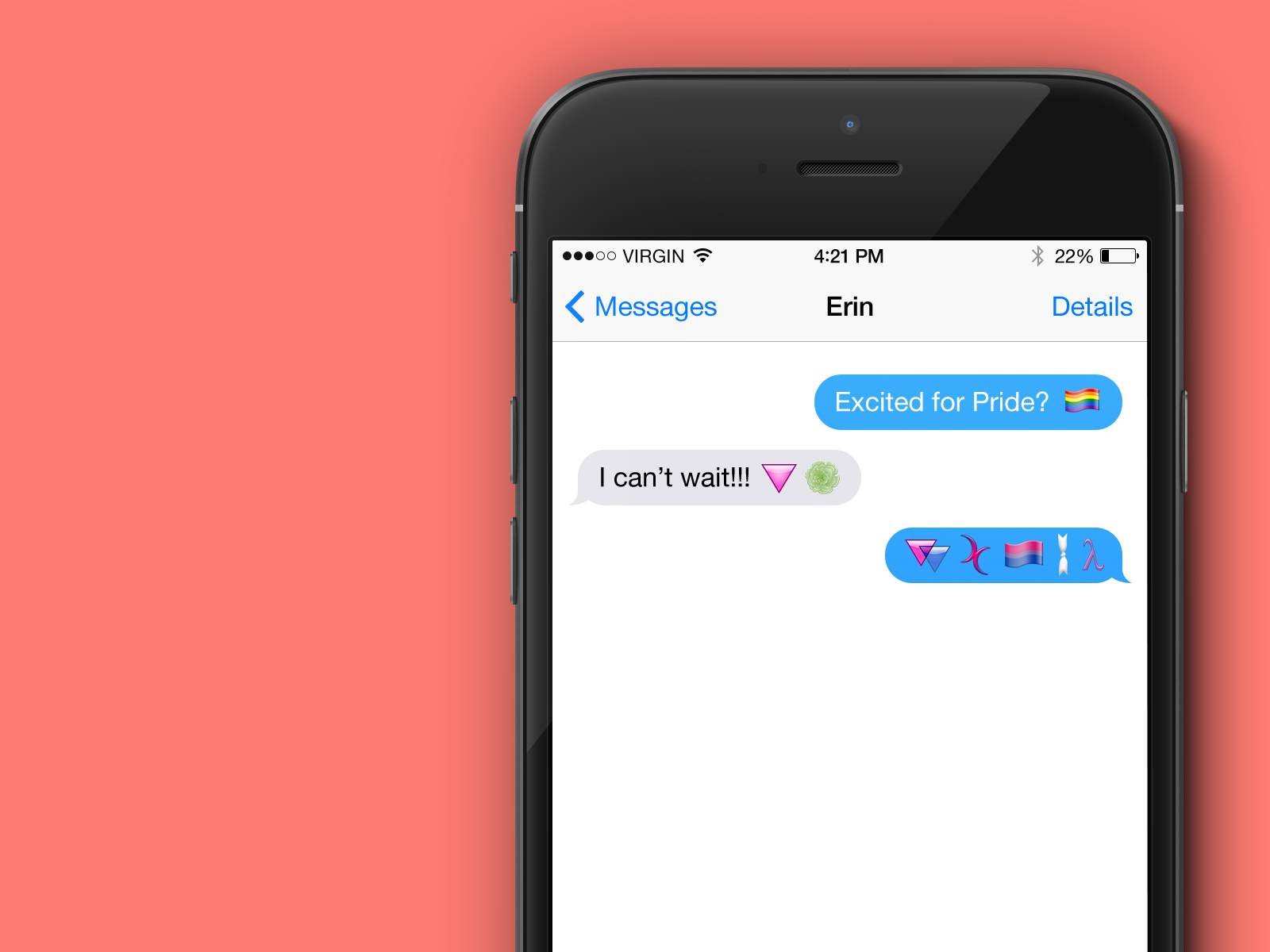 1600x1200 The Lgbtq Pride Emoji Doesn't Exist, So I Decided To Create Some