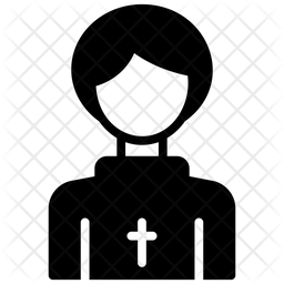 256x256 Priest Icon Of Glyph Style