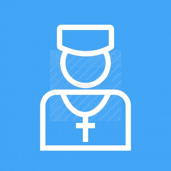 600x600 Priest Line Multicolor Bg Icon