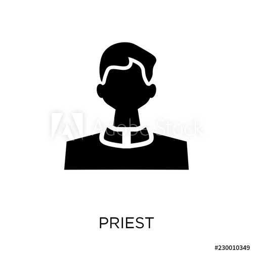 500x500 Priest Icon Priest Symbol Design From Religion Collection