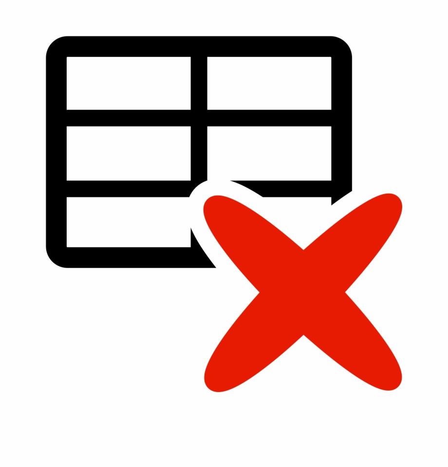 920x960 This Free Icons Png Design Of Primary Delete Table
