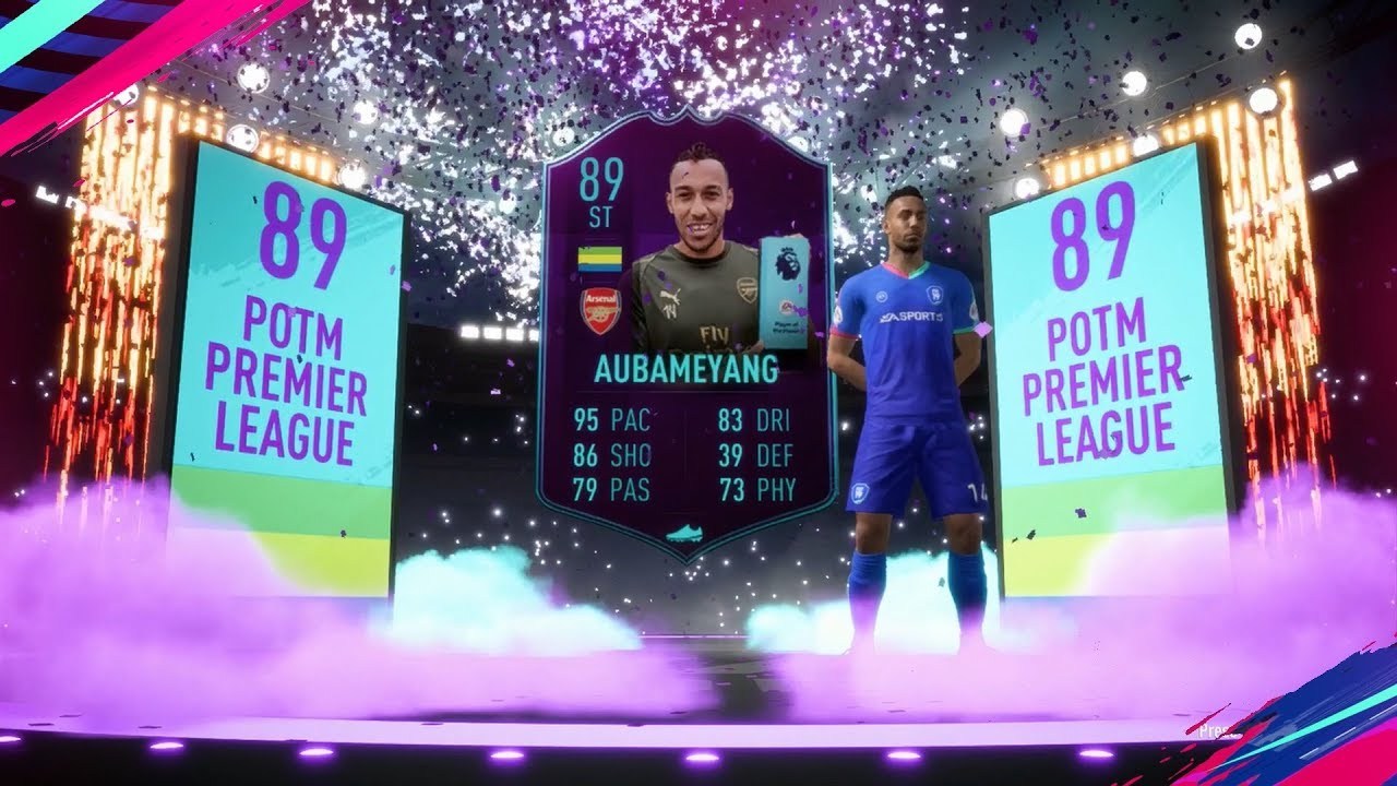 1280x720 Player Of The Month Aubameyang Vrijspelen + Prime Icon Set