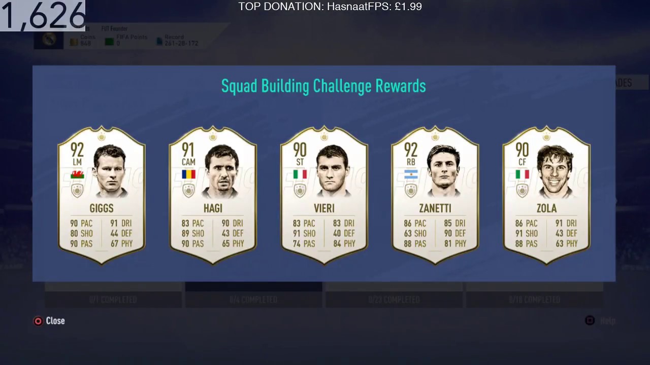 1280x720 Fifa Prime Icons Set Sbc's!!!