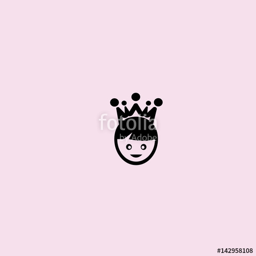500x500 Little Prince Icon Flat Design Stock Image And Royalty Free