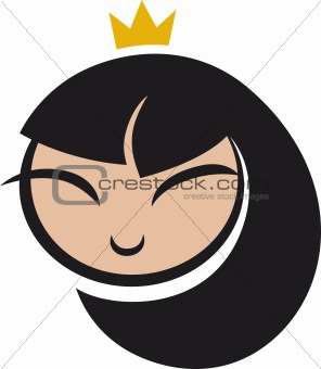 296x340 Image Cartoon Princess Icon From Crestock Stock Photos