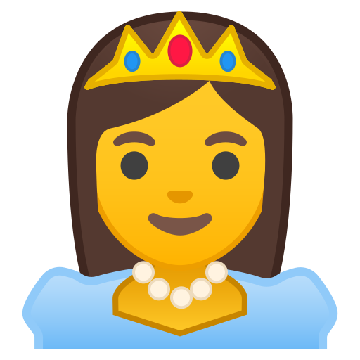 512x512 Princess Icon Free Of Noto Emoji People Profession