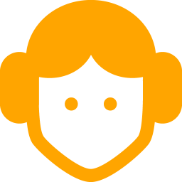 256x256 Free Orange Princess Leia Organa Icon