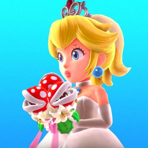 512x512 Mario Odyssey Peach Icon Video Games Peach Mario, Super