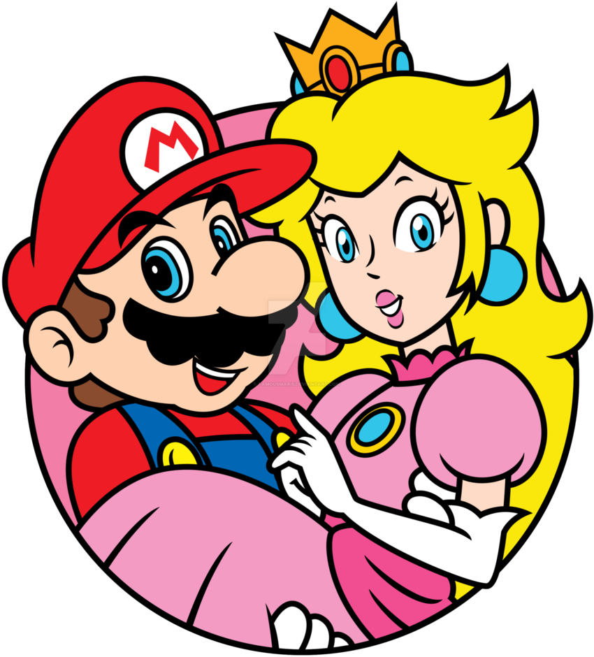 Mario And Peach Icon 850x940 Mario And Peach Icon