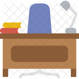 256x256 Principal Icon Of Flat Style