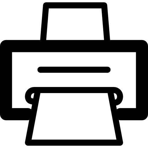 512x512 Print Icons Free Download