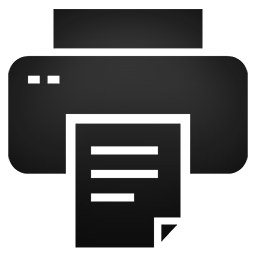 256x256 Print Icon Download Devine Part Icons Iconspedia