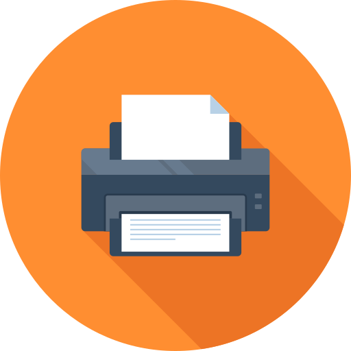 512x512 Printer, Print Icon Free Of Technology And Hardware Icons