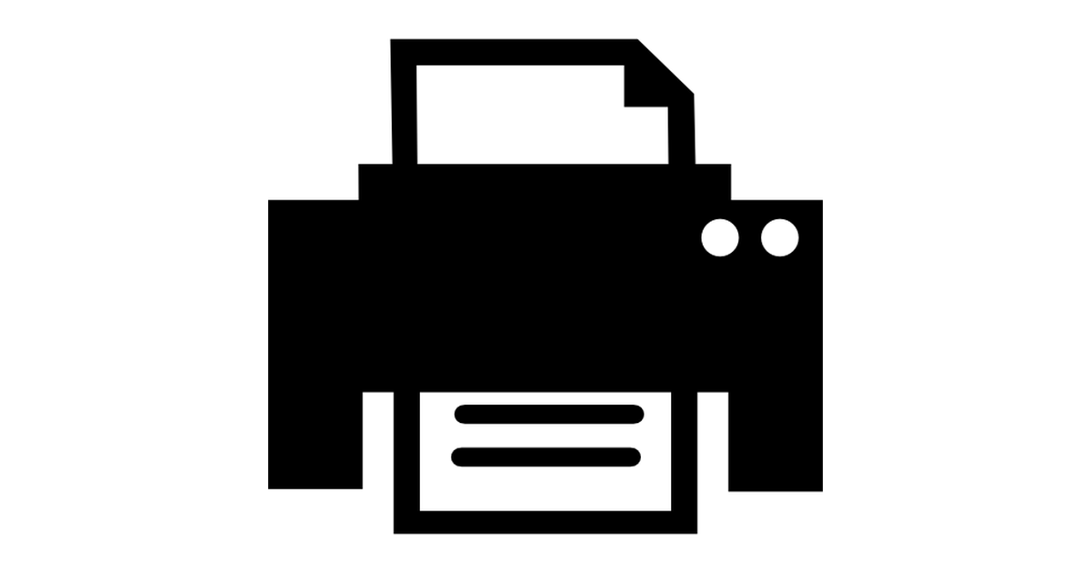 1200x630 Printer Icon Png