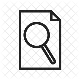 256x256 Print Preview Icon Of Line Style