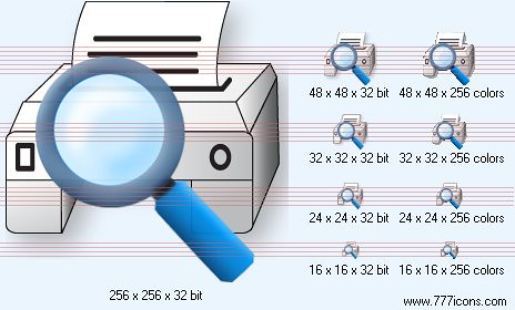 464x280 Print Preview Icon Print Preview Icon Is Icluded Into
