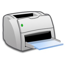 256x256 Laser Printer Icons, Free Icons In Refresh Cl