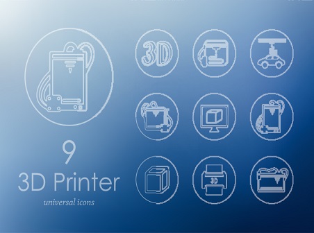 452x336 Printer Universal Icons