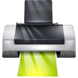 256x256 Print Icons, Free Icons In Summer Collection