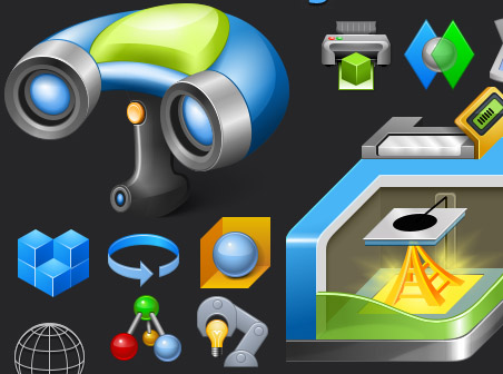 452x336 Free Printer Icon Set