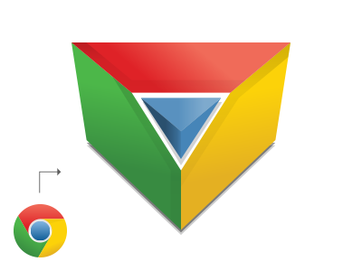 Chrome Prism Icon 400x300 Chrome Prism Icon
