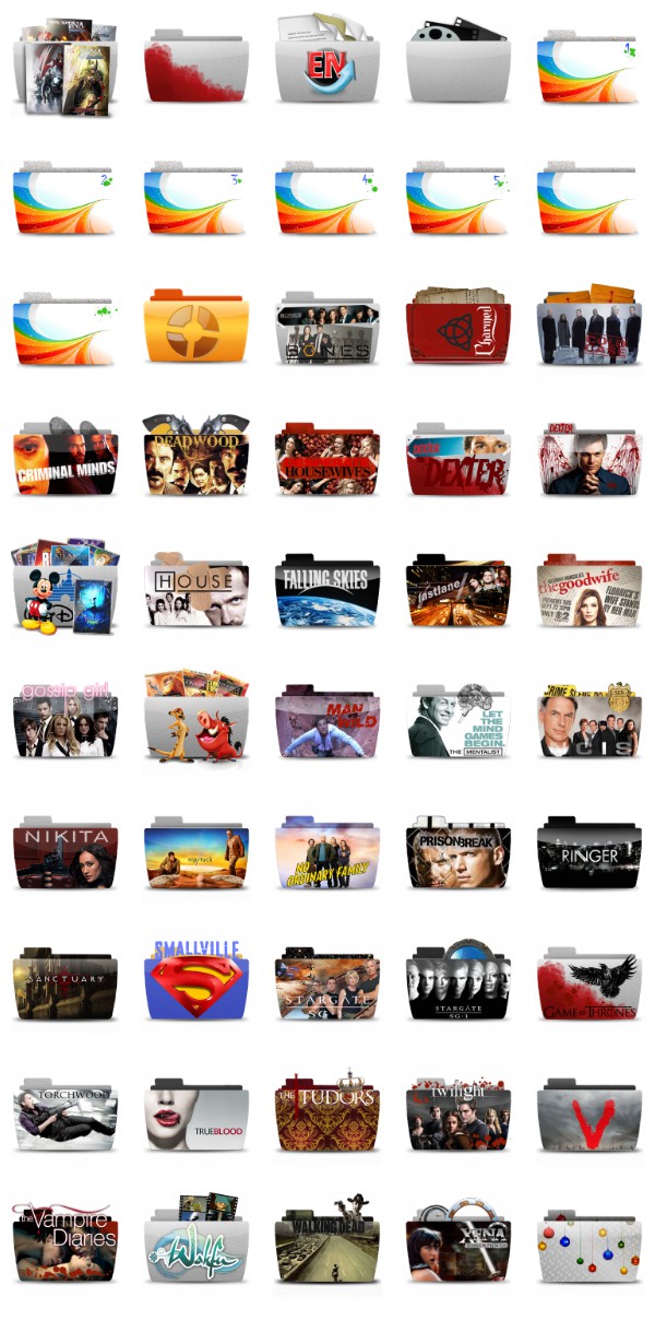 600x1219 Series Folder Free Icon Packs Ui Download