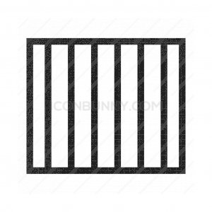 300x300 Prison Flat Round Corner Icon