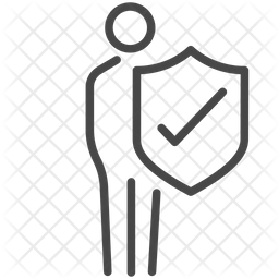 256x256 Data Privacy Icon Of Line Style