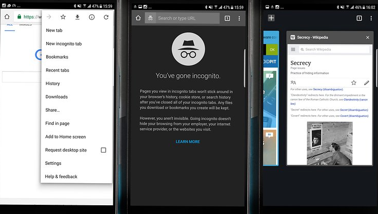 737x418 Private Browsing How To Use Incognito Mode On Android