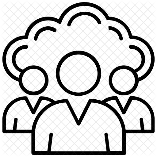 512x512 Private Cloud Icon Of Line Style