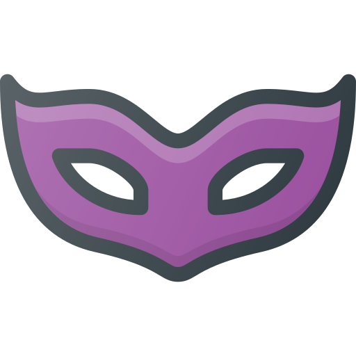 512x512 Mask, Incognito, Private, Eye, Pride Icon Free Of Free Set Color