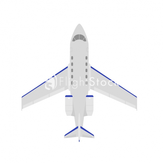 540x540 Private Jet Colour Icon Flightstock