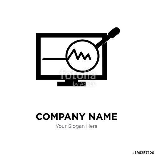 500x500 Proactive Company Logo Design Template, Business Corporate Vector